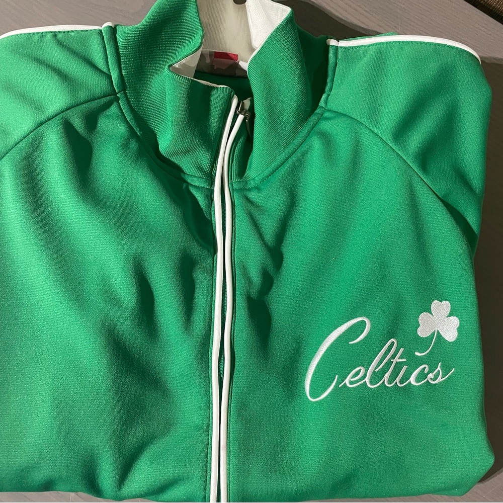 Mitchell & Ness Hardwood Classics Green Jacket